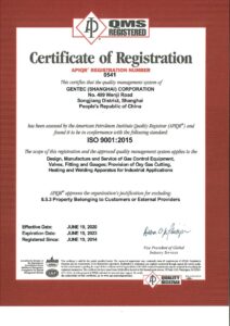 ISO9001 Certificate ISO-0541